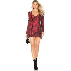 House of Harlow Mini Floral Dress